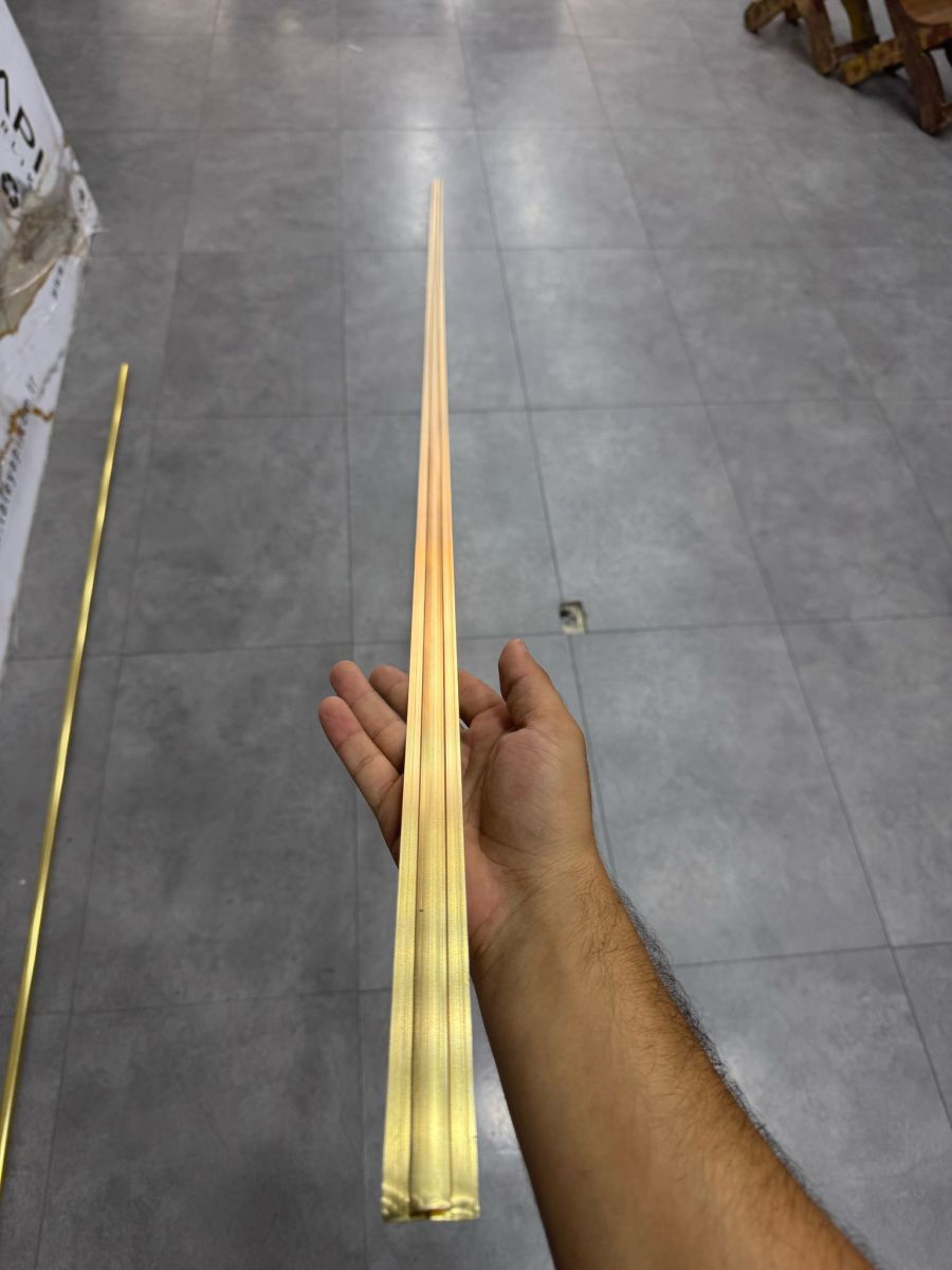 BİRLEŞME PVC PANEL PROFİLİ GOLD