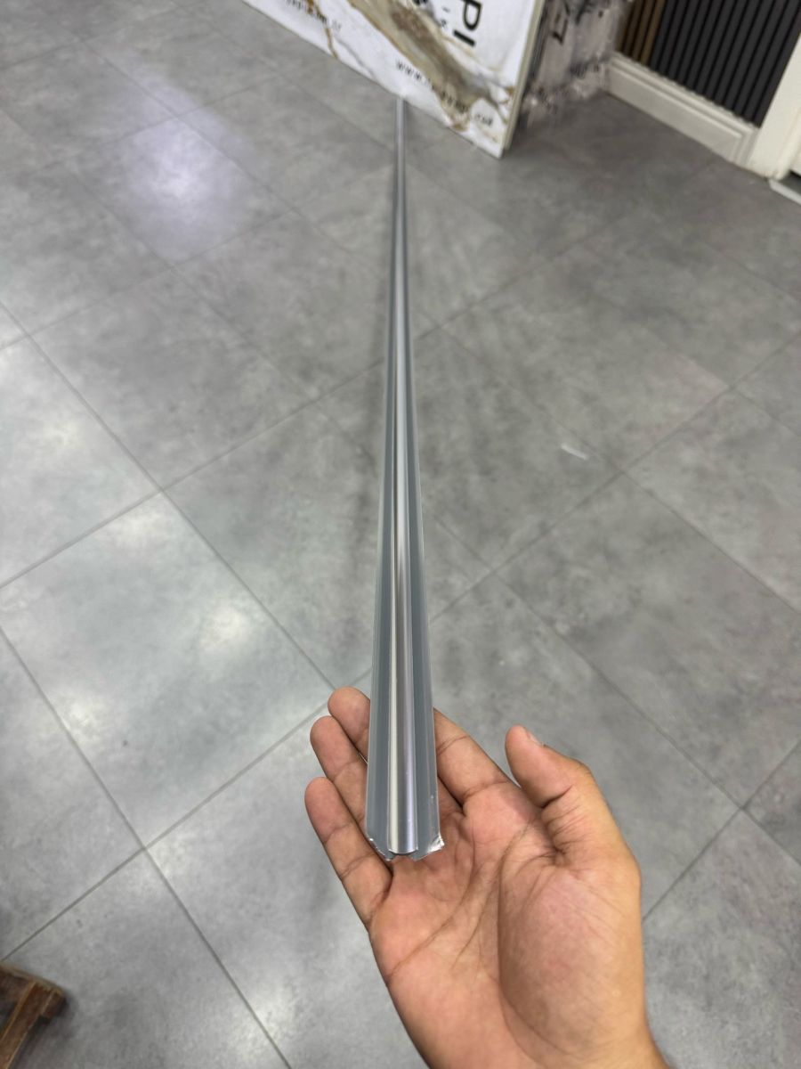 İÇ PVC PANEL PROFİLİ GÜMÜŞ