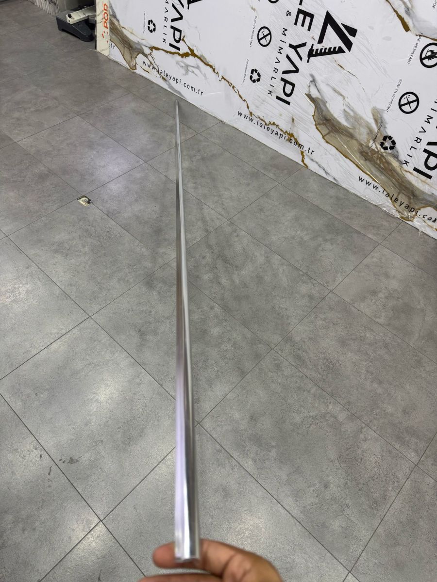 DIŞ PVC PANEL PROFİLİ GÜMÜŞ